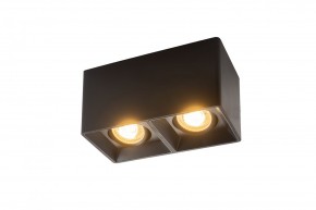 DK3035-BK Светильник накладной IP 20, 10 Вт, GU5.3, LED, черный, пластик в Губахе - gubaha.mebel24.online | фото 1