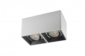 DK3035-WB Светильник накладной IP 20, 10 Вт, GU5.3, LED, белый/черный, пластик в Губахе - gubaha.mebel24.online | фото 2