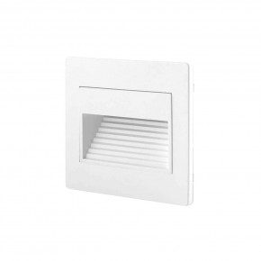 DK3050-WH Светильник встраиваемый в стену, IP 20, LED 3000, 1 Вт, белый, пластик в Губахе - gubaha.mebel24.online | фото 1
