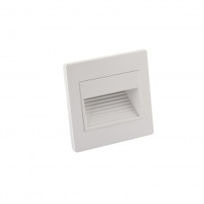 DK3050-WH Светильник встраиваемый в стену, IP 20, LED 3000, 1 Вт, белый, пластик в Губахе - gubaha.mebel24.online | фото 2
