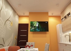 DK3090-WBR Светильник накладной, IP 20, 10 Вт, GU5.3, LED, белый/бронзовый, пластик в Губахе - gubaha.mebel24.online | фото 1