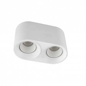 DK3096-WH Светильник накладной IP 20, 10 Вт, GU5.3, LED, белый/белый, пластик в Губахе - gubaha.mebel24.online | фото