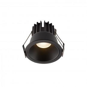 DK4500-BK Встраиваемый светильник, IP 20, 12 Вт, LED 3000, черный, алюминий в Губахе - gubaha.mebel24.online | фото 1