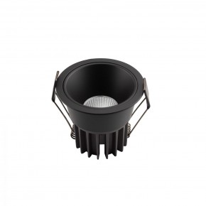 DK4500-BK Встраиваемый светильник, IP 20, 12 Вт, LED 3000, черный, алюминий в Губахе - gubaha.mebel24.online | фото 2