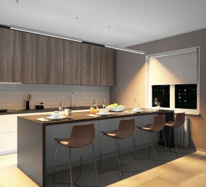 DK9123-WH Линейный светильник 30W 1250mm 3000K, белый в Губахе - gubaha.mebel24.online | фото 4