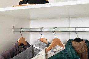 ЭЙР прихожая (модульная) Белый Шагрень в Губахе - gubaha.mebel24.online | фото 19