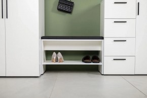 ЭЙР прихожая (модульная) Белый Шагрень в Губахе - gubaha.mebel24.online | фото 23