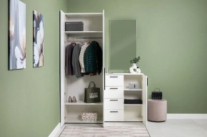 ЭЙР прихожая (модульная) Белый Шагрень в Губахе - gubaha.mebel24.online | фото 25