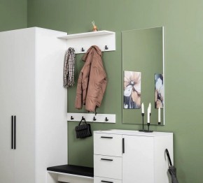 ЭЙР прихожая (модульная) Белый Шагрень в Губахе - gubaha.mebel24.online | фото 33