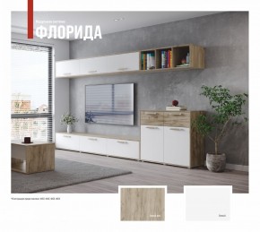 ФЛОРИДА Гостиная (модульная) дуб серый/белый в Губахе - gubaha.mebel24.online | фото