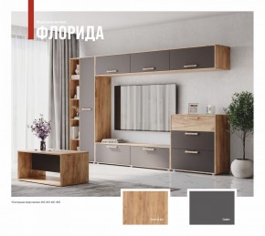 ФЛОРИДА Гостиная (модульная) дуб золотой/графит в Губахе - gubaha.mebel24.online | фото