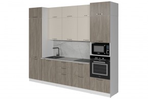 ФЬЮДЖИ Кухонный гарнитур Экстра (3000 мм) в Губахе - gubaha.mebel24.online | фото 4