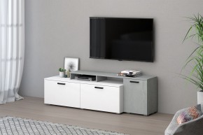 Гостиная Эльза (модульная) Бетонный Камень/Белый в Губахе - gubaha.mebel24.online | фото 2