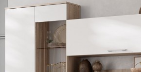 Гостиная Флай (ЦС-01/ШК-04) дуб сонома/белый в Губахе - gubaha.mebel24.online | фото 12