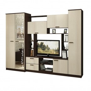 Гостиная Флора (венге/лоредо нов.) в Губахе - gubaha.mebel24.online | фото 1