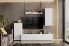 Гостиная МГС 10 (Белый текстурный) в Губахе - gubaha.mebel24.online | фото 1