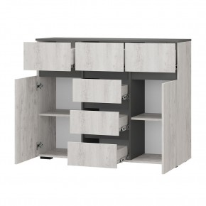 Гостиная Мрия (модульная) Бетон пайн светлый/Графит в Губахе - gubaha.mebel24.online | фото 14