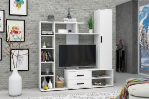 Гостиная Торонто (Белый текстурный) в Губахе - gubaha.mebel24.online | фото 3