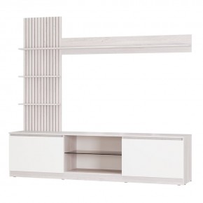 Гостиная Убер ГС-05 (ясень белый/белый) в Губахе - gubaha.mebel24.online | фото 2