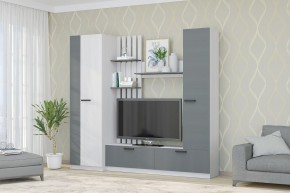Гостиная Юджи (Анкор светлый/Графит) в Губахе - gubaha.mebel24.online | фото