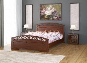 ГРАЦИЯ-1 Кровать из массива 1200 в Губахе - gubaha.mebel24.online | фото 2