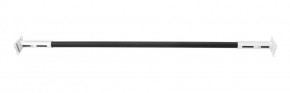 Турник раздвижной 1250-1500 цв. белый-черный FLEXTER PROFI в Губахе - gubaha.mebel24.online | фото 1