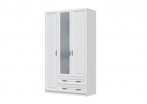 КАНТРИ Шкаф ШР-3 с 1 зерк. (белый) ЛАК в Губахе - gubaha.mebel24.online | фото