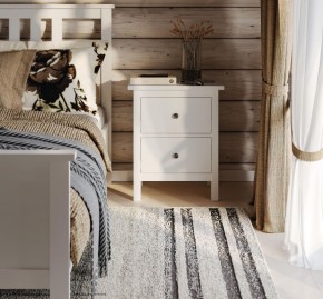 Комод 02 Кантри белый с двумя ящиками в Губахе - gubaha.mebel24.online | фото 4