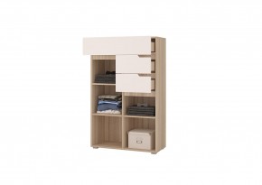 Комод АНТАЛИЯ (Сонома/Графит софт) в Губахе - gubaha.mebel24.online | фото 2