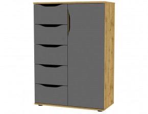 Комод Astrid K202 (ДВ-Графит) в Губахе - gubaha.mebel24.online | фото