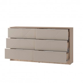 Комод Эмилия КМ-04 (Дуб смоки/Айриш (MF03)) в Губахе - gubaha.mebel24.online | фото 2