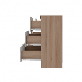 Комод Эмилия КМ-04 (Дуб смоки/Айриш (MF03)) в Губахе - gubaha.mebel24.online | фото 3