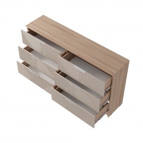 Комод Эмилия КМ-04 (Дуб смоки/Айриш (MF03)) в Губахе - gubaha.mebel24.online | фото 4
