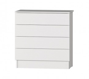 Комод Фаворит-3 (Белый текстурный) в Губахе - gubaha.mebel24.online | фото 2