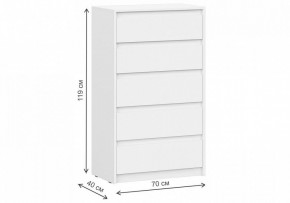 Комод Идена КМ06-700 в Губахе - gubaha.mebel24.online | фото 4