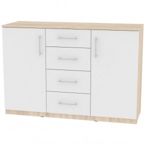 Комод K-93x135x45-1 (ДСС-Белый) Калисто в Губахе - gubaha.mebel24.online | фото