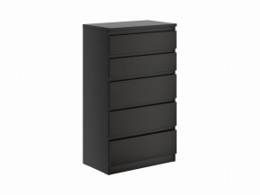 Комод КАСТОР с пятью ящиками, цвет Дуб Венге в Губахе - gubaha.mebel24.online | фото