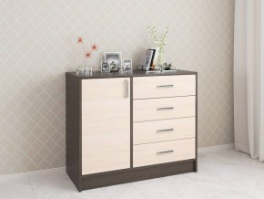 Комод Катрин-6 венге/дуб молочный в Губахе - gubaha.mebel24.online | фото