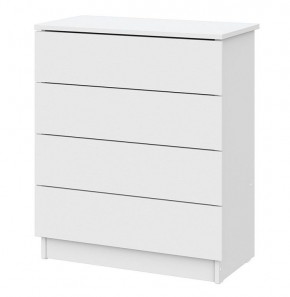 Комод КМ 1 (Серия 2) Белый текстурный в Губахе - gubaha.mebel24.online | фото 3