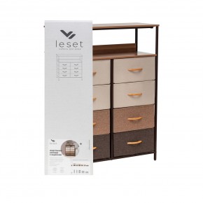 Комод Leset Локи 8 ящ. с полкой в Губахе - gubaha.mebel24.online | фото 10
