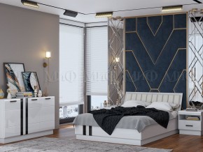 МАГНОЛИЯ Комод (Белый глянец/Белый) в Губахе - gubaha.mebel24.online | фото 3