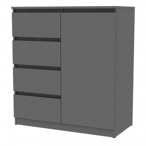 Комод Мальта K114 (Графит) в Губахе - gubaha.mebel24.online | фото