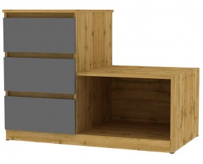 Комод Мальта K206 (ДВ-Графит) в Губахе - gubaha.mebel24.online | фото