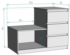 Комод Мальта K207 в Губахе - gubaha.mebel24.online | фото 2