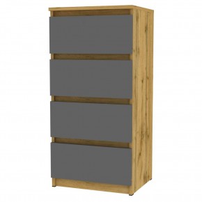 Комод Malta light K126 (ДВ-Графит) в Губахе - gubaha.mebel24.online | фото