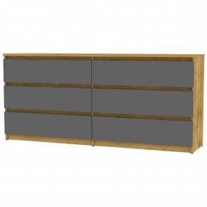 Комод Malta light K144 (ДВ-Графит) в Губахе - gubaha.mebel24.online | фото
