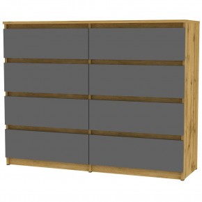 Комод Malta light K146 (ДВ-Графит) в Губахе - gubaha.mebel24.online | фото