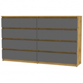 Комод Malta light K147 (ДВ-Графит) в Губахе - gubaha.mebel24.online | фото