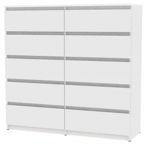 Комод Malta light K155 (Белый) в Губахе - gubaha.mebel24.online | фото