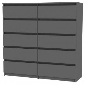 Комод Malta light K155 (Графит) в Губахе - gubaha.mebel24.online | фото